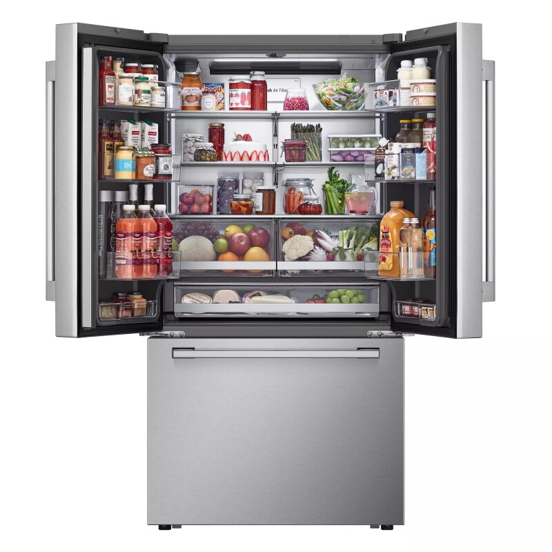 LG STUDIO 27 cu. ft. Smart Counter-Depth MAX™ French Door Refrigerator SRFB27S3