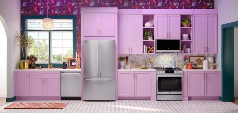 LG STUDIO 27 cu. ft. Smart Counter-Depth MAX™ French Door Refrigerator SRFB27S3