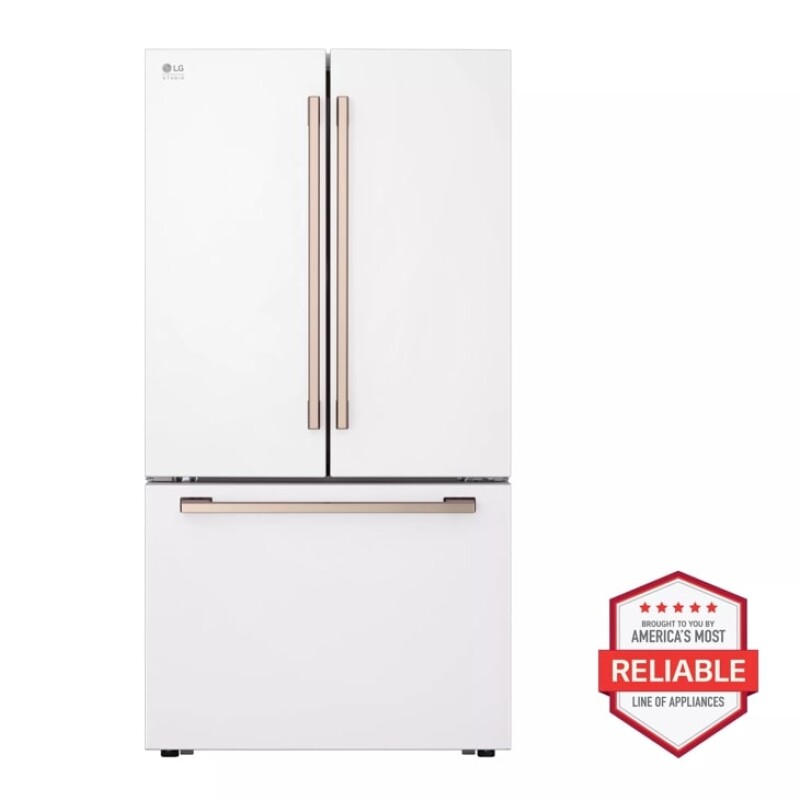 LG STUDIO 27 cu. ft. Smart Counter-Depth MAX™ French Door Refrigerator SRFB27W3