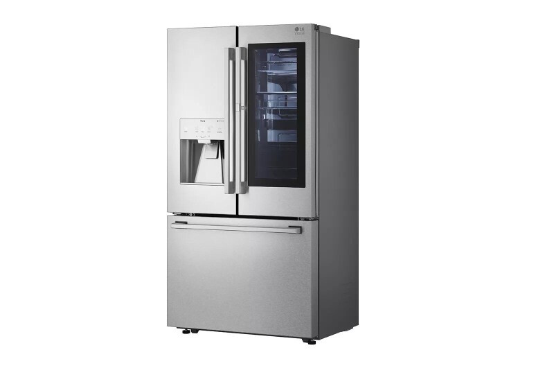 24 cu. ft. Large Capacity Counter-Depth Refrigerator with Smart InstaView® Door-in-Door® SRFVC2416S