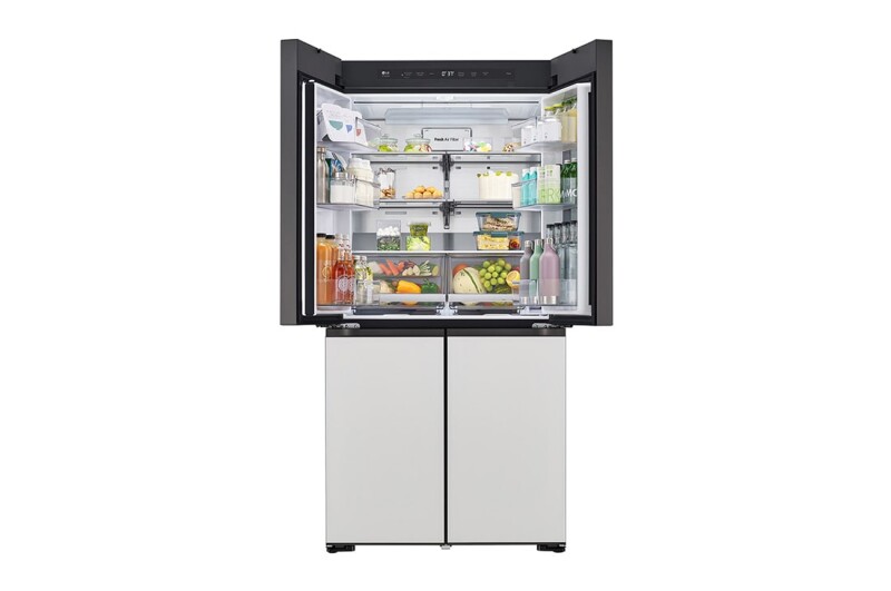 MoodUP™ by LG STUDIO 21 cu. ft. Customizable Refrigerator with Color-Changing Panels SRFX21N3