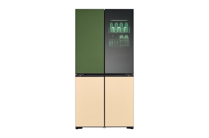 MoodUP™ by LG STUDIO 21 cu. ft. Customizable Refrigerator with Color-Changing Panels SRFX21N3
