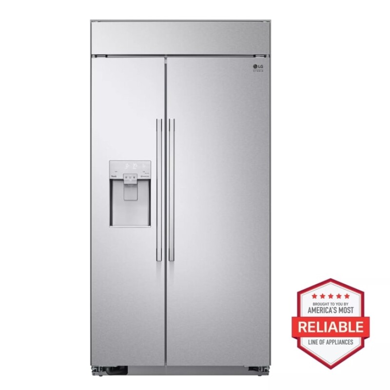 26 cu. ft. Smart Side-by-Side Built-In Refrigerator with Ice & Water Dispenser SRSXB2622S