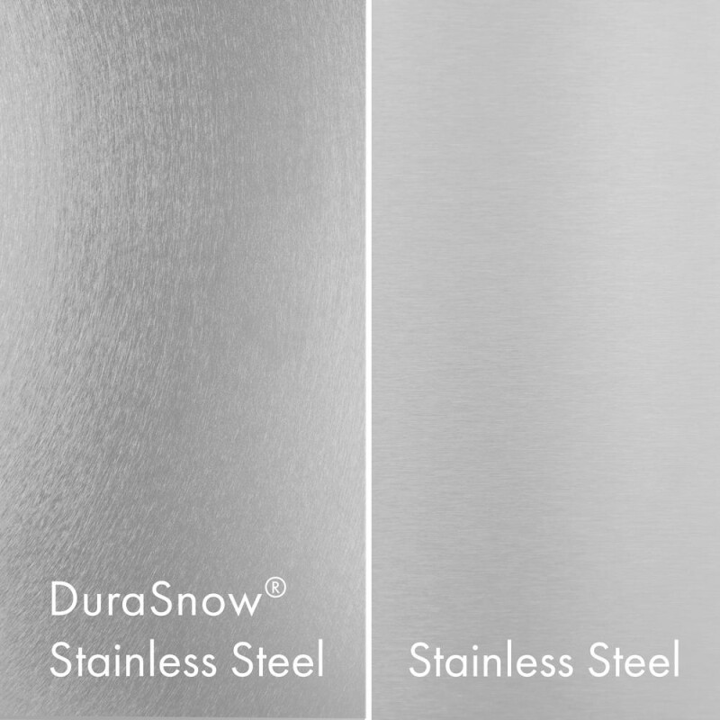 ZLINE 30 in. Paramount Gas Rangetop with 4 Brass Burners and Porcelain Cooktop in DuraSnow® Stainless Steel (SRTS-BR-30) SRTSBR30