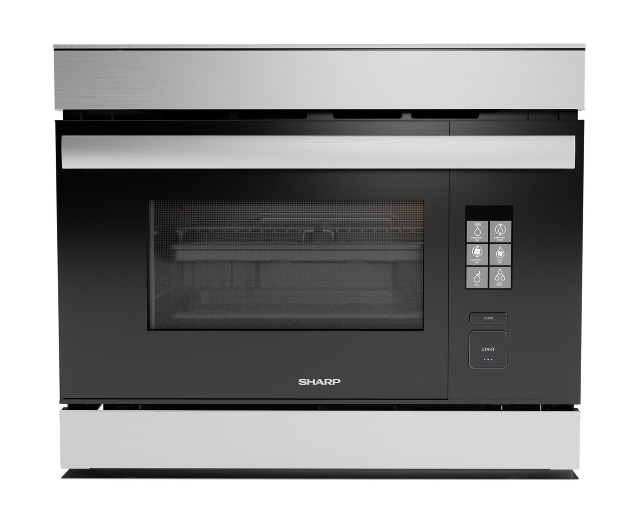 Sharp SuperSteam+ Smart Superheated Steam and Convection Built-In Wall Oven SSC2489DS