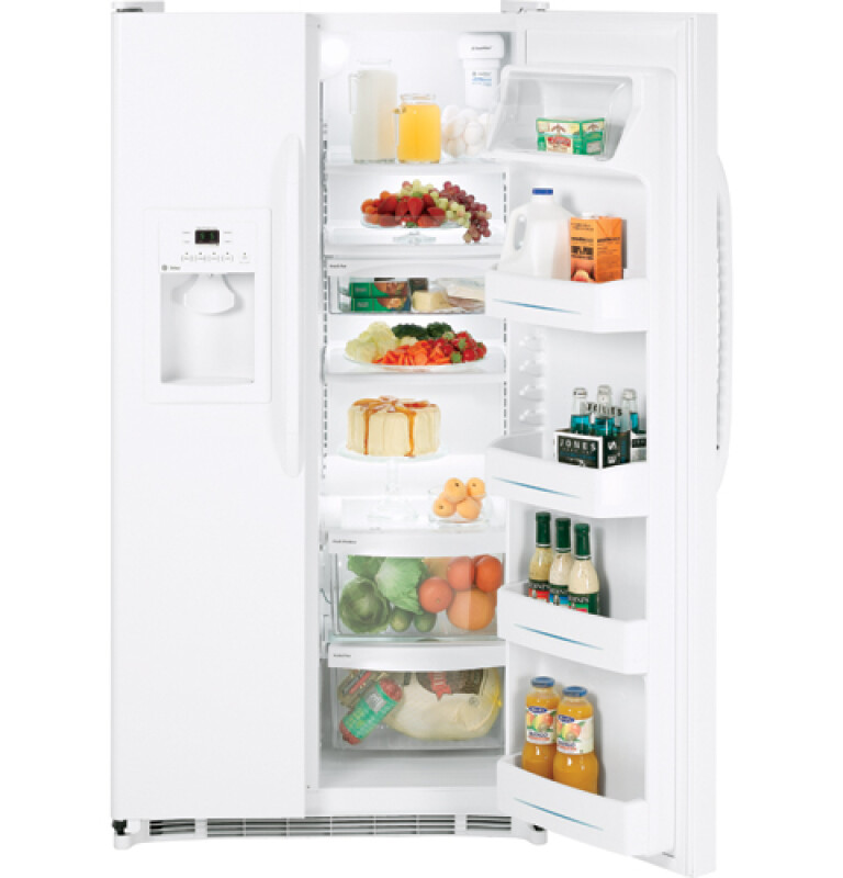25.0 Cu. Ft. Side-By-Side Refrigerator with Dispenser SSH25KFTWW
