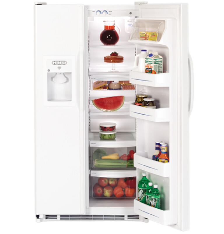 25.0 Cu. Ft. Capacity Side-By-Side Refrigerator SSS25KFPWW