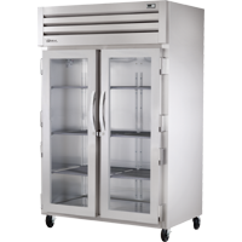 Reach-In Glass Swing Door Refrigerator with Hydrocarbon Refrigerant STA2R2GHC