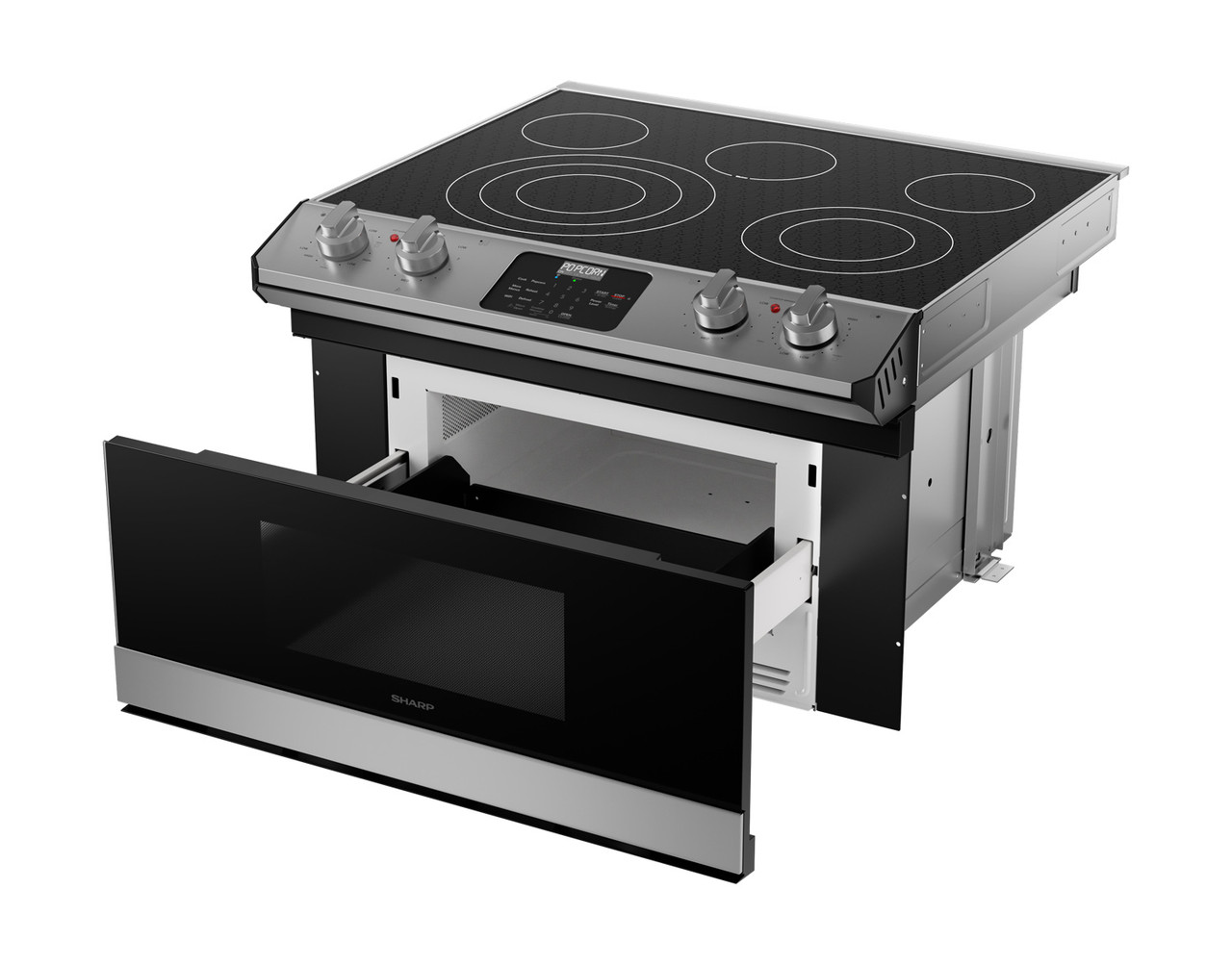 Smart Radiant Rangetop With Microwave Drawer Oven STR3065HS