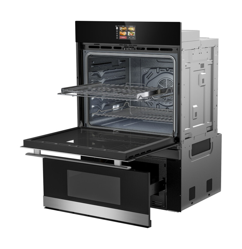 30 In. Smart Convection Wall Oven With Microwave Drawer Oven SWB3085HS