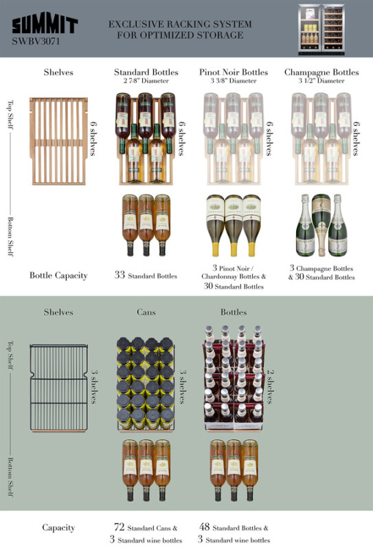 30" Wide Built-In Wine/Beverage Center SWBV3071