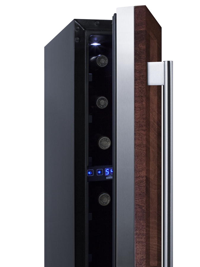 6" Wide Built-In Wine Cellar (Panel Not Included) SWC007H34PNR