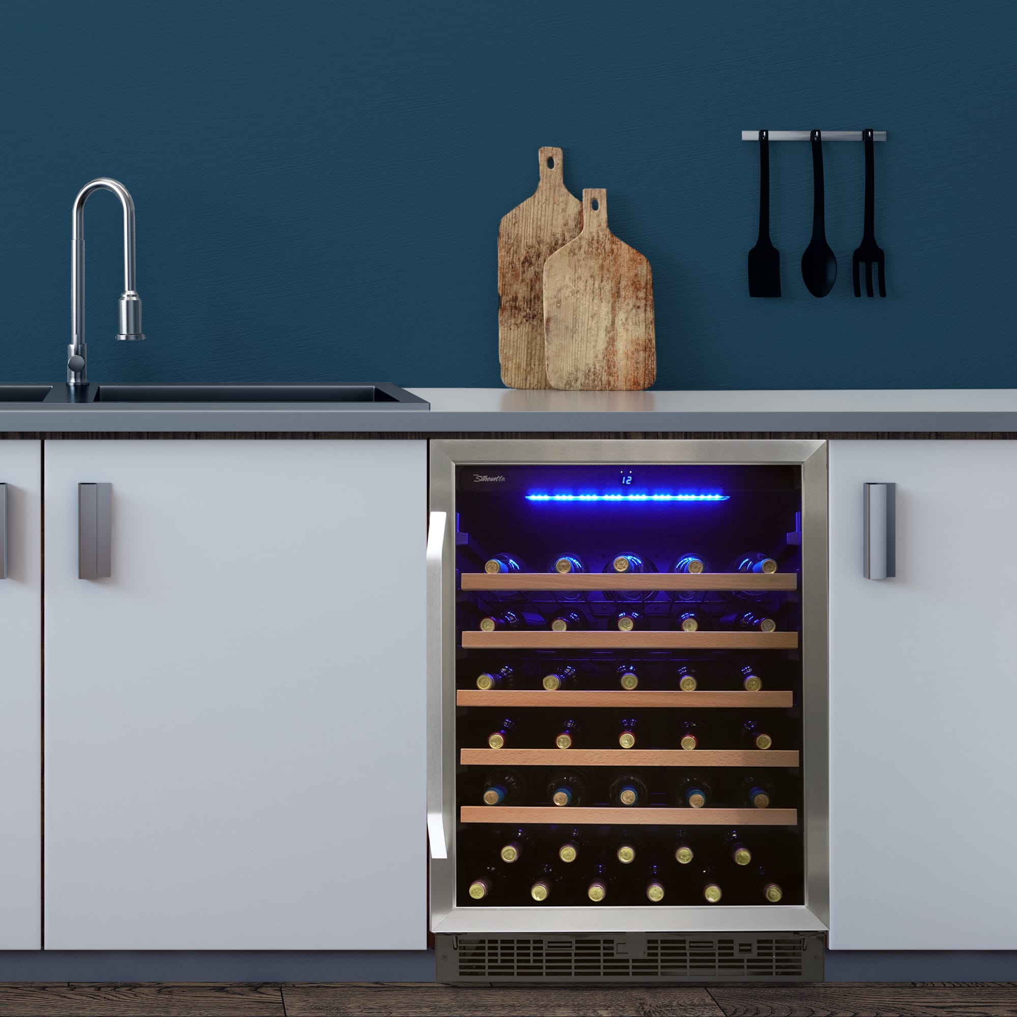 24″ Built-in Wine Cellar SWC057D1BSS