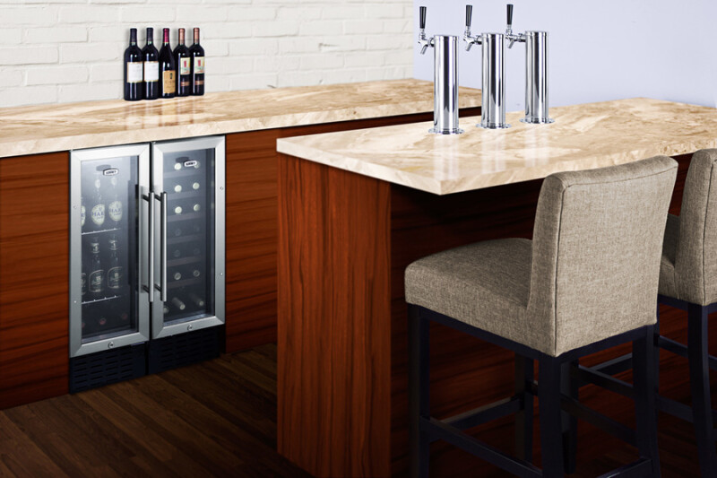 12" wide Built-In Wine Cellar SWC1224B