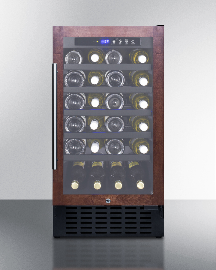 18" Wide Undercounter Wine Cellar (Panel Not Included) SWC1840BPNR