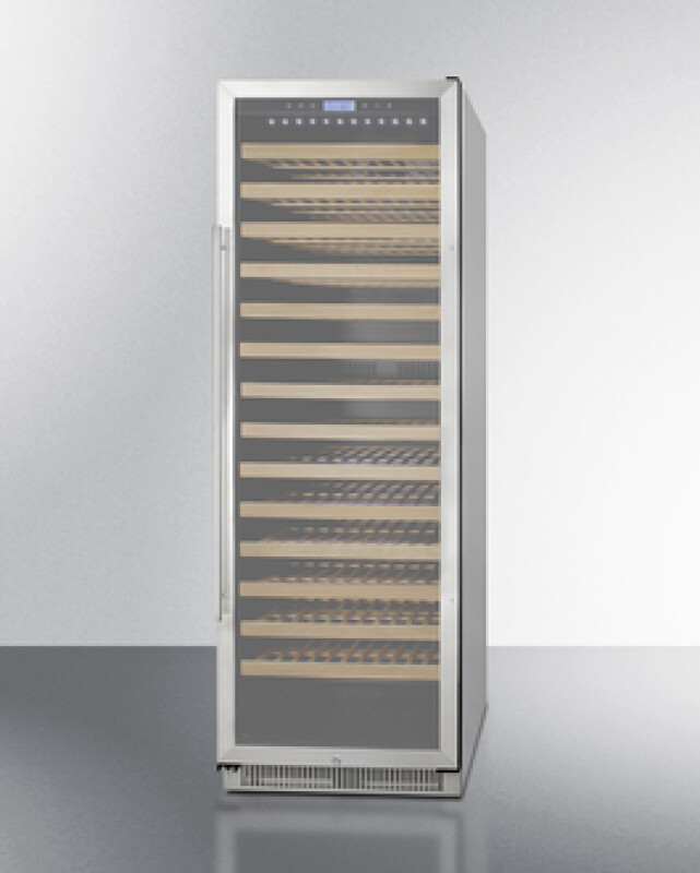 24" Wide Single Zone Wine Cellar SWC1926BCSS