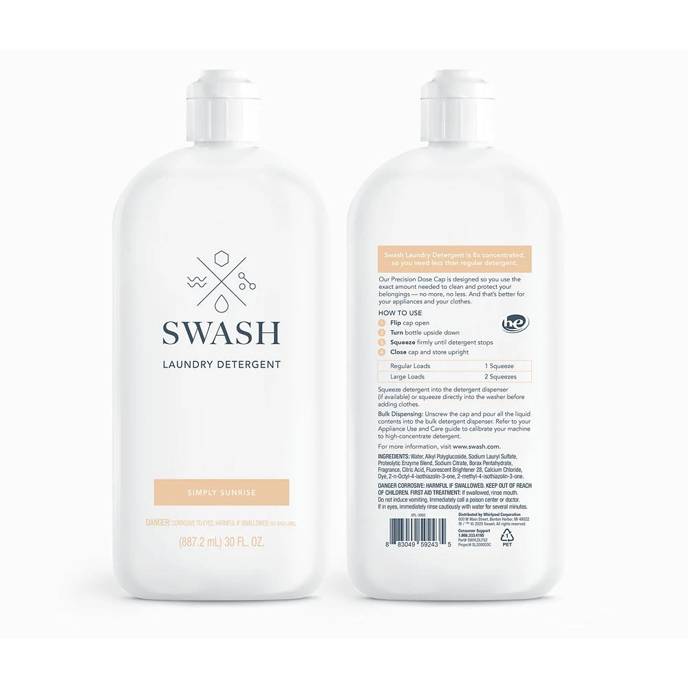 Swash® Smells Like Vacation HE Ultra-Concentrated Liquid Laundry Detergent SWHLDLFS2