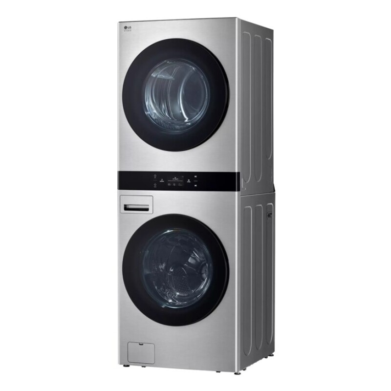LG STUDIO WashTower™ Smart Front Load 5.0 cu. ft. Washer and 7.4 cu. ft. Electric Dryer with Center Control® SWWE50N3