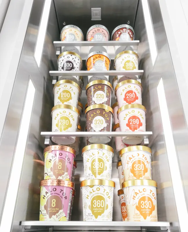 Built-in Freezer Column 24"  External Ice & Water Dispenser  Left Hinge T24ID905LP