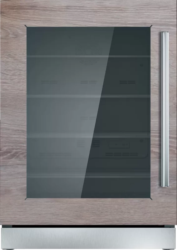 24-Inch Under-Counter Glass Door Refrigerator T24UR900LP