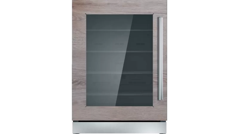 24-Inch Under-Counter Glass Door Refrigerator T24UR900LP