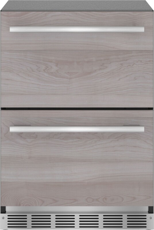 Thermador Freedom Under Counter Double Drawer Refrigerator 24" Panel Ready T24UR905DP Picture 1