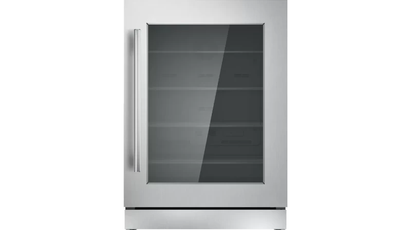 24-Inch Under-Counter Glass Door Refrigerator T24UR910RS