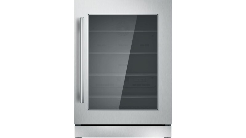 24-Inch Under-Counter Glass Door Refrigerator T24UR910RS