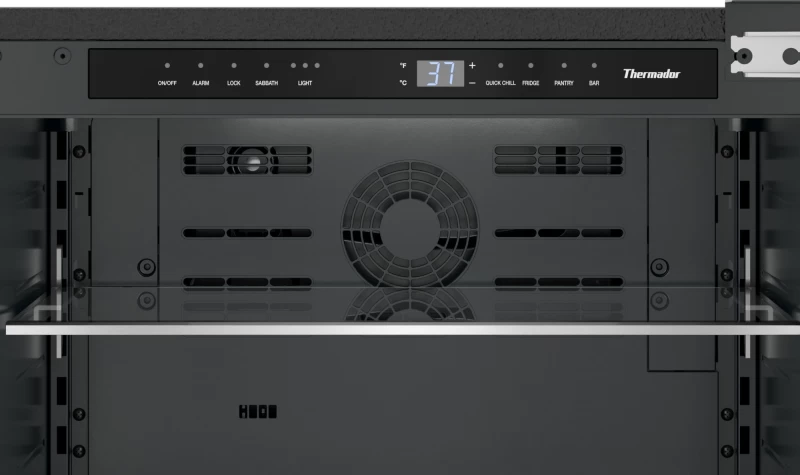 Freedom Under Counter Refrigerator with Glass Door 24" Professional Right Hinge T24UR925RS