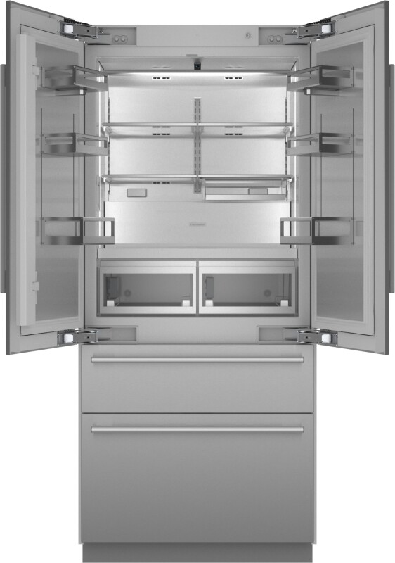 Freedom Built-in French Door Bottom Freezer 36" Masterpiece® T36BT110NS