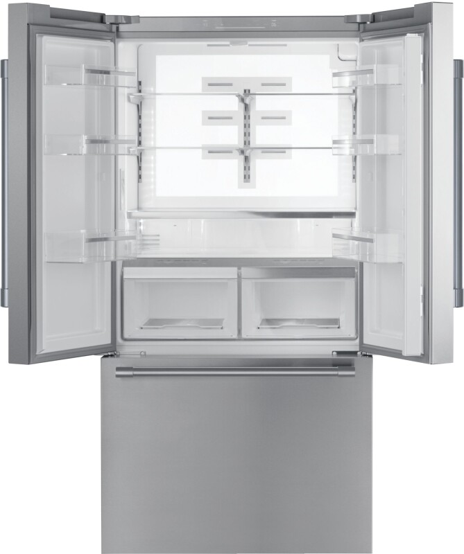 Freedom Freestanding French Door Bottom Mount Refrigerator 36" Professional T36FT820NS
