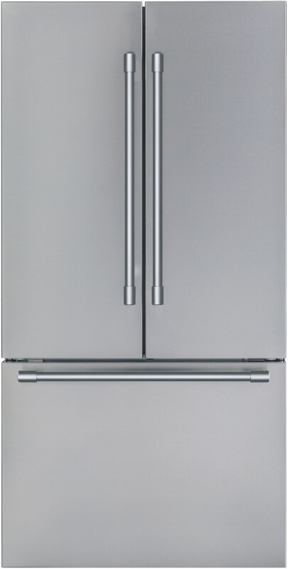 Freedom Freestanding French Door Bottom Mount Refrigerator 36" Professional T36FT820NS