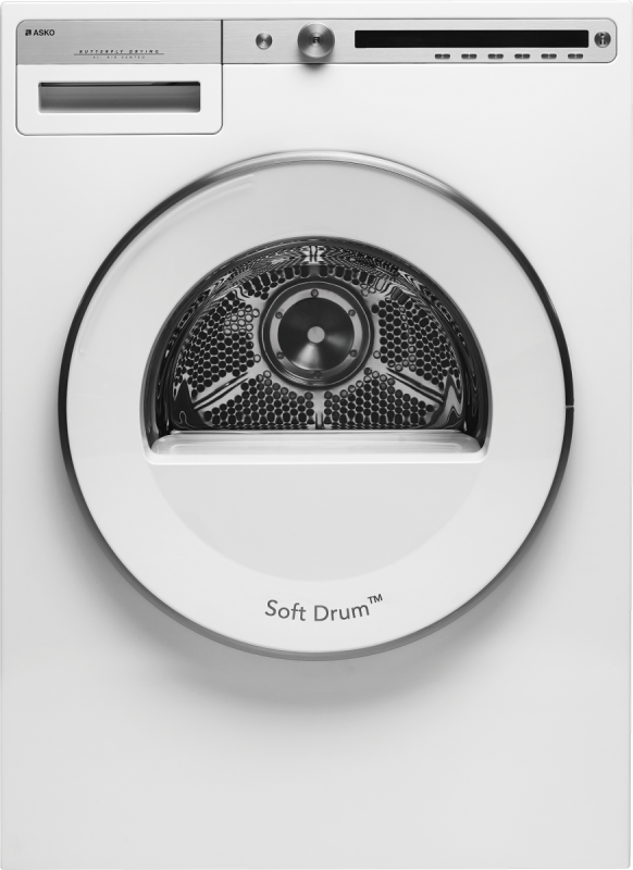 23 7/16" Front Load Dryer in White T411VDW