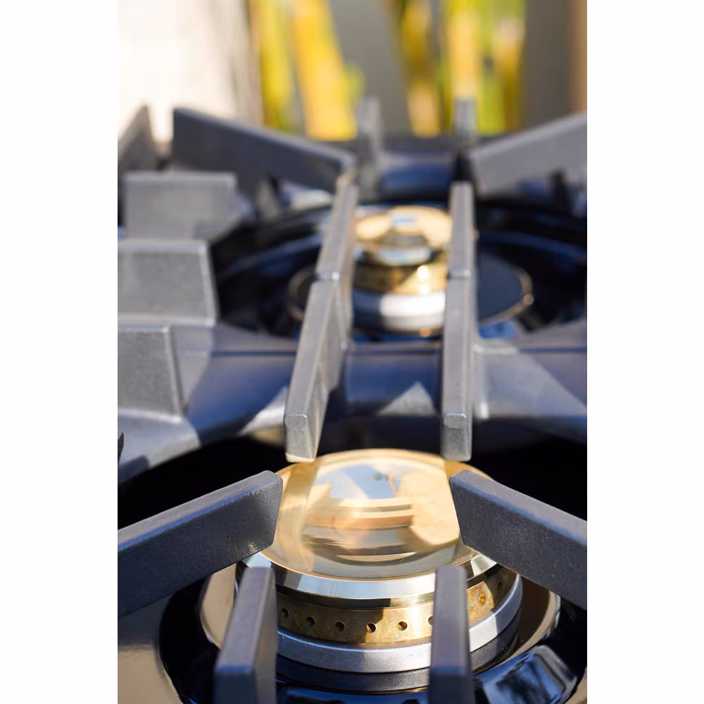 Smoke & Brass By 48" Dual-Fuel Professional-Style Range TANKMAN50