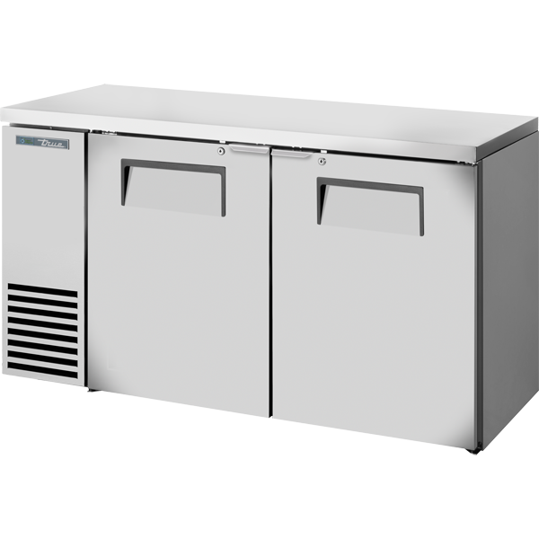 Solid Swing Door Back Bar 24″ Depth Single Zone Cooler with Stainless Finished Top and Stainless Exterior TBB24602SZ1SFTS1