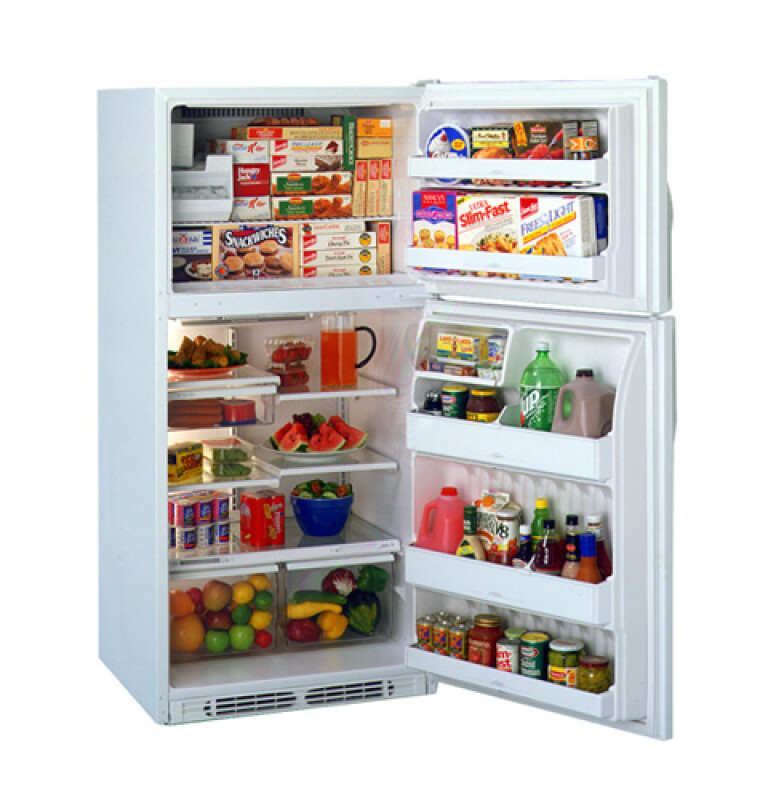 "J" Series 20.6 Cu. Ft. Top-Mount No-Frost Refrigerator with Icemaker TBX21JIBBB