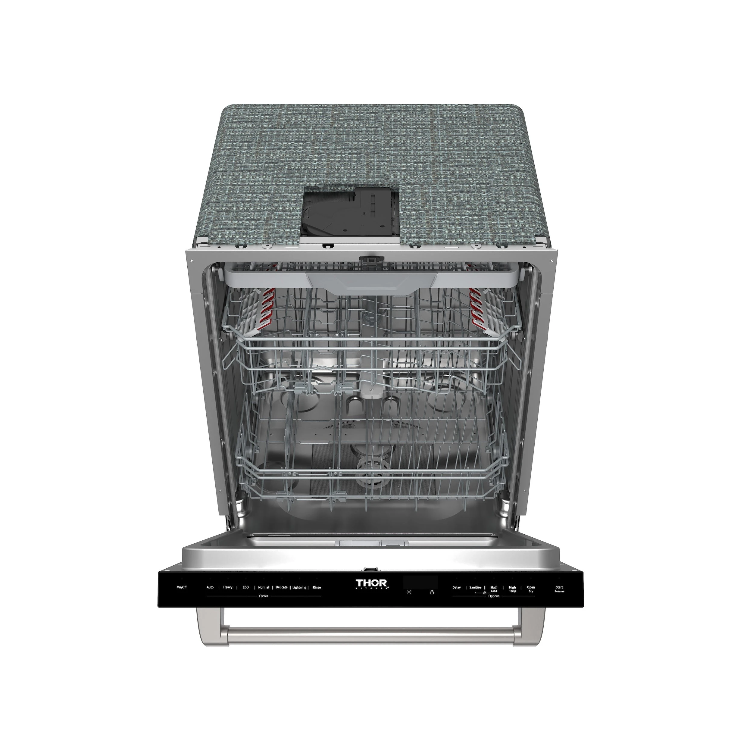 24 Inch Built-in Dishwasher With Open Dry And 7 Cycle In Stainless Steel TDW24C7