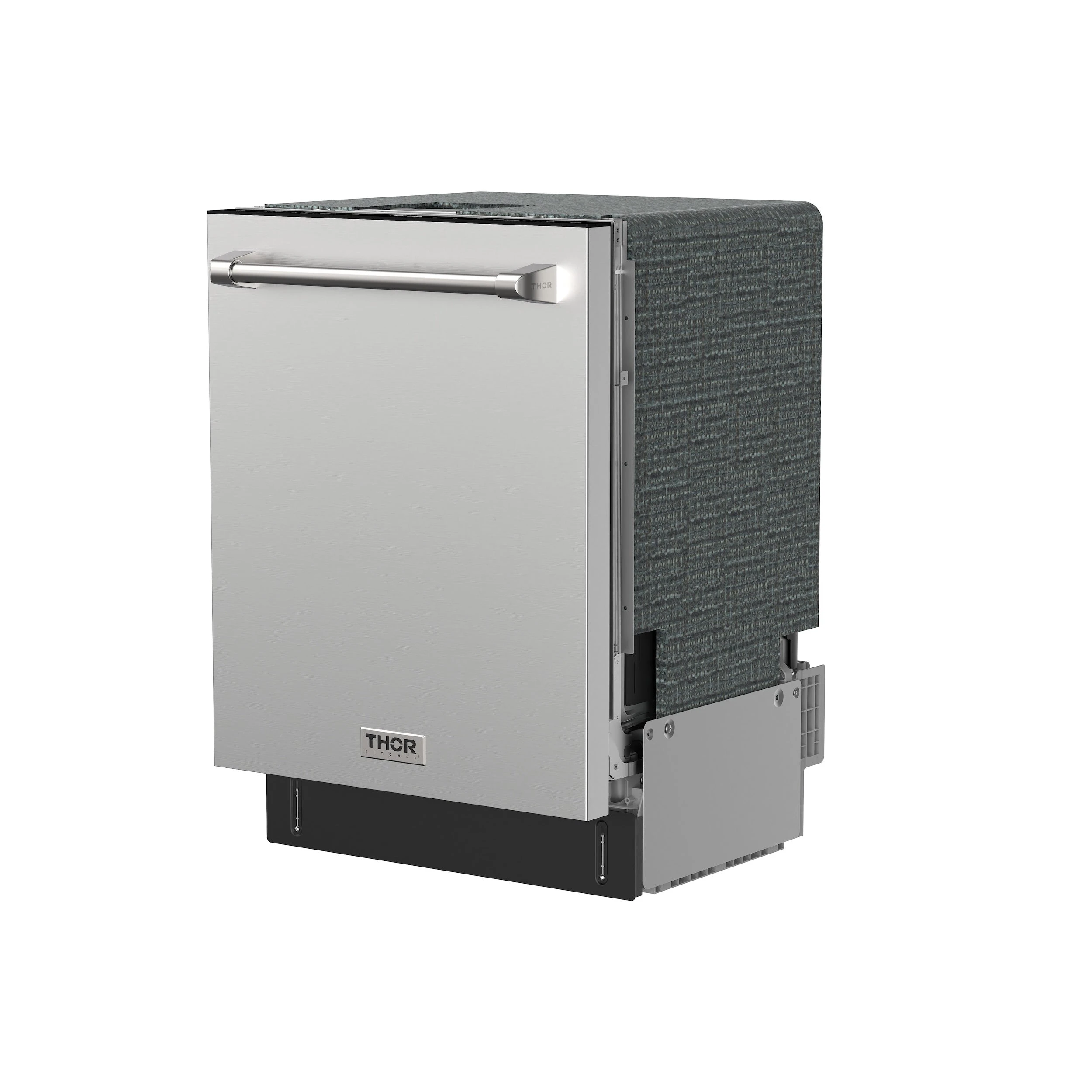 24 Inch Built-in Dishwasher With Open Dry And 7 Cycle In Stainless Steel TDW24C7