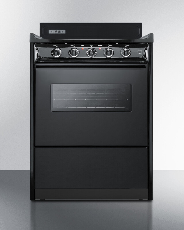 24" Wide Electric Coil Range TEM610CW