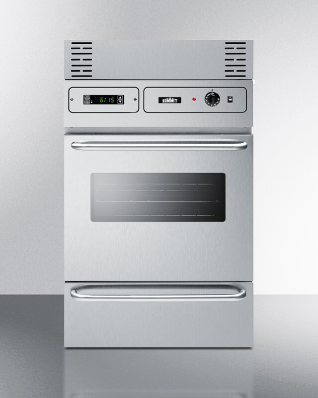 24" Wide Electric Wall Oven, 115V TEM755BKW