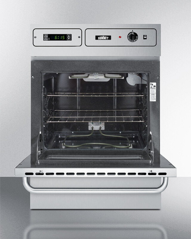 24" Wide Electric Wall Oven, 115V TEM755BKW