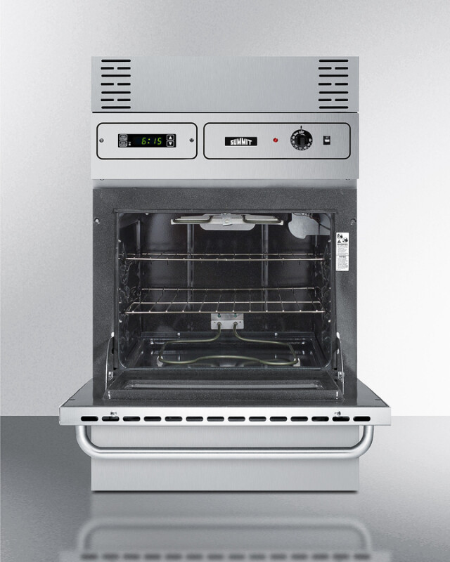 24" Wide Electric Wall Oven, 115V TEM755BKW