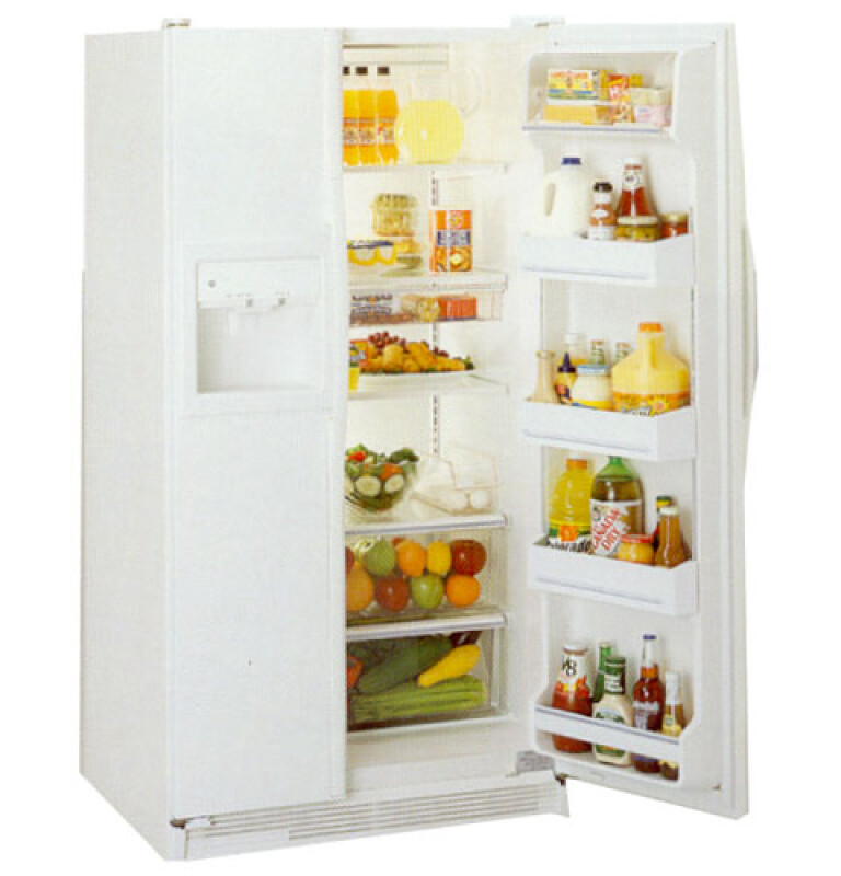 Side-by-Side, No Frost, 700 Liters (Freezer 247 Liters), Light Touch Dispenser. White Color Model TFG26JRDWW
