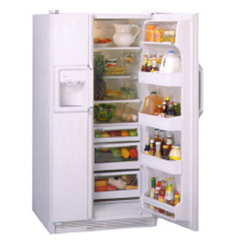 21.6 Cu. Ft. Capacity Side by Side Refrigerator with LightTouch! Dispenser TFT22PRDWW