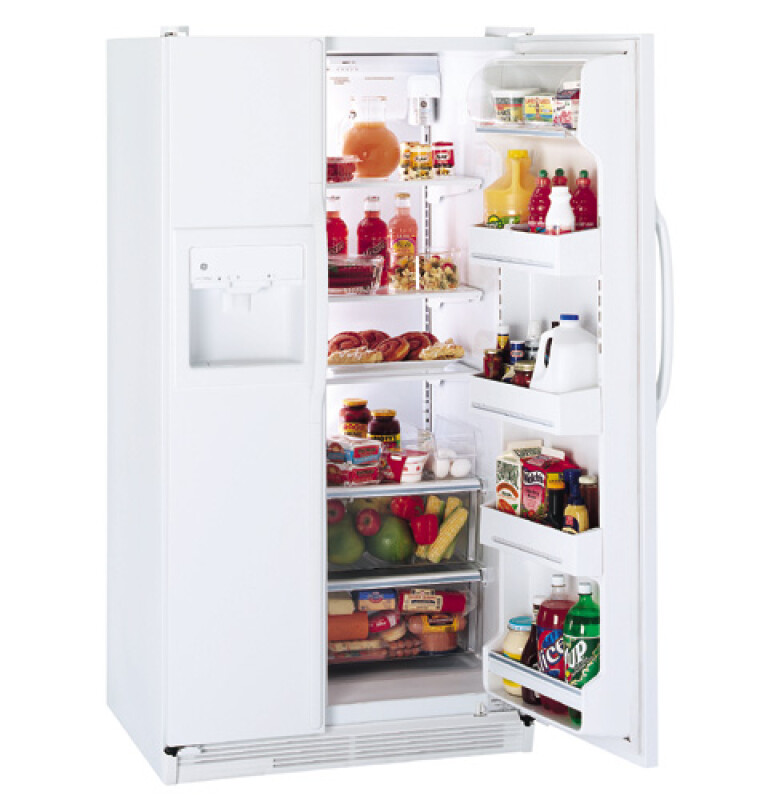 21.9 Cu. Ft. Side-by-Side Refrigerator with Dispenser and Water by Culligan TFX22KPDWW