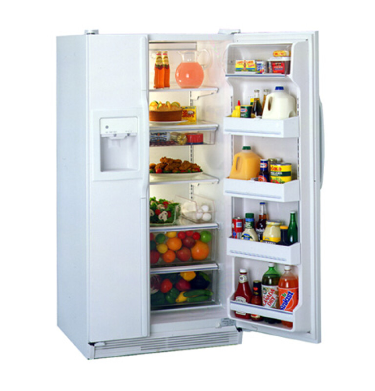 "Z" Series 25.2 Cu. Ft. Side-By-Side Refrigerator with Dispenser TFX25ZRBWW