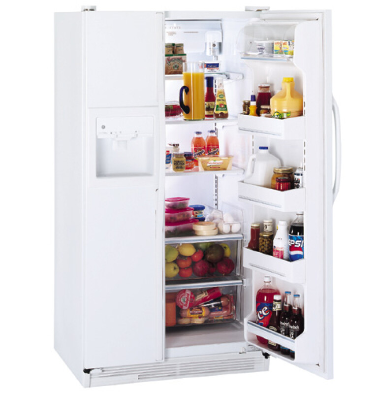 25.6 Cu. Ft. Side-by-Side Refrigerator with Dispenser and Water By Culligan TFX26CPDWW