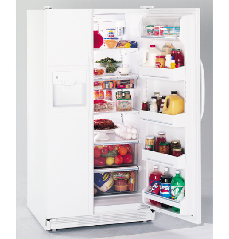 25.6 Cu. Ft. Side-by-Side Refrigerator with Water By Culligan and Dispenser TFX26QPDWW