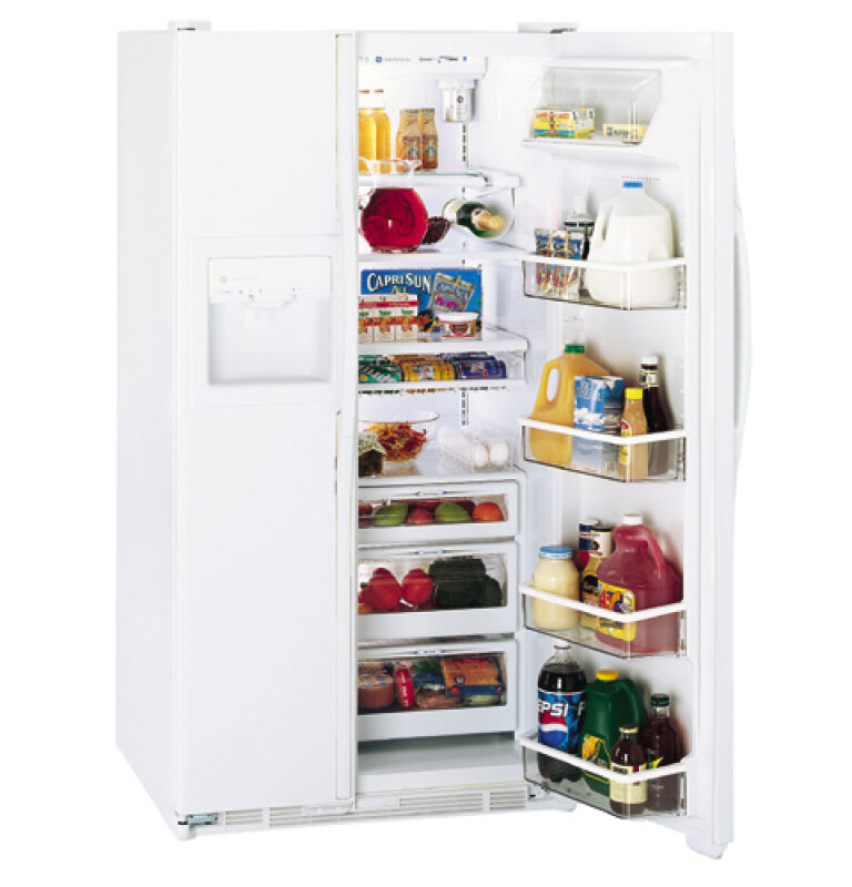 GE Profile Performance™ 28.4 Cu. Ft. Side-by-Side Refrigerator with Dispenser and Water By Culligan™ TFX28PPDAA