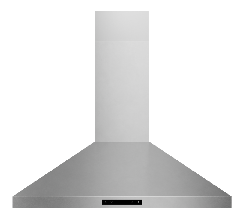 30 Inch Contemporary Wall Mount Pyramid Shape Range Hood ARH30P